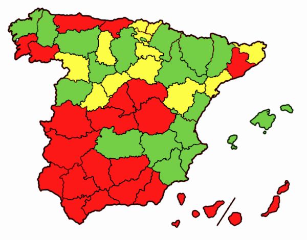 Las provincias de España