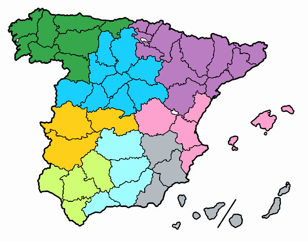 Las provincias de España