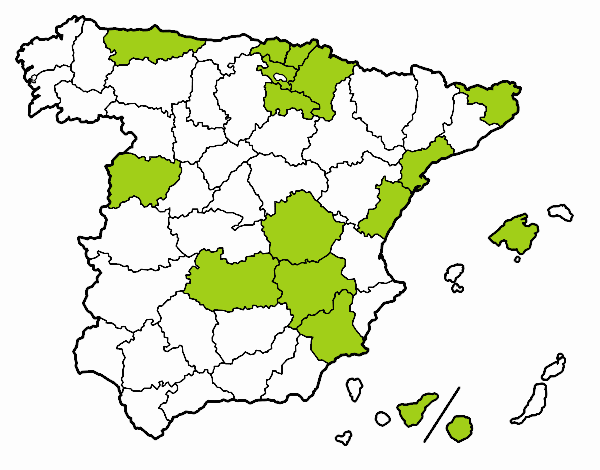 Las provincias de España