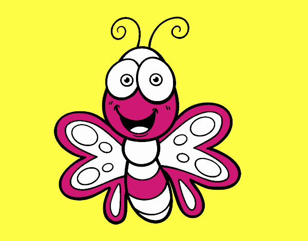 Mariposa sonriente