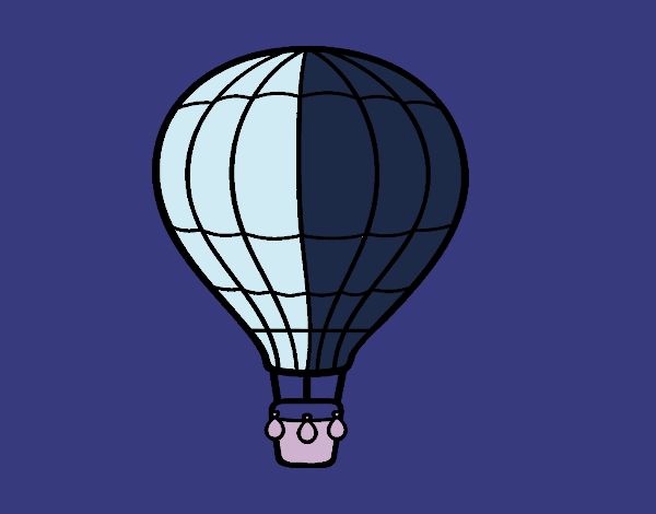 Un globo aerostático