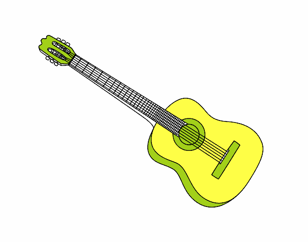 Una guitarra española