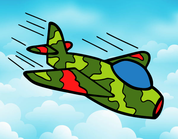 Avión de camuflaje