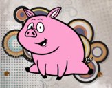 Cerdito de granja