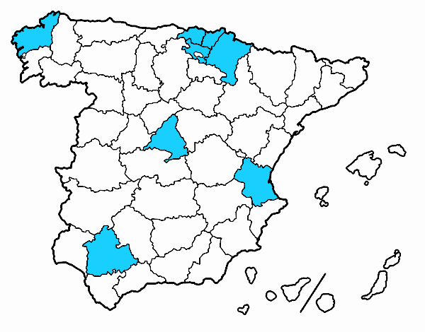 Las provincias de España