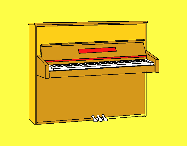 Un piano de pared