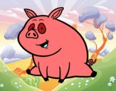 Cerdito de granja