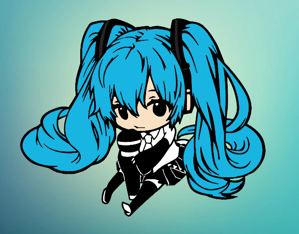 Miku Chibi vocaloid