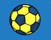 Dibujo de Pelota de fútbol II pintado por Balon en Dibujos.net el día  12-10-11 a las 12:46:07. Imprime…