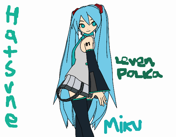 Hatsune Miku vocaloid