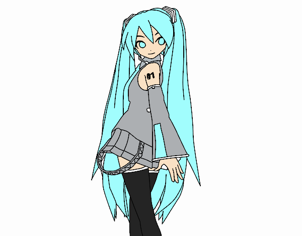 Hatsune Miku vocaloid