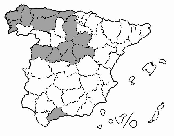 Las provincias de España