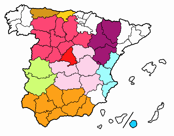 Las provincias de España