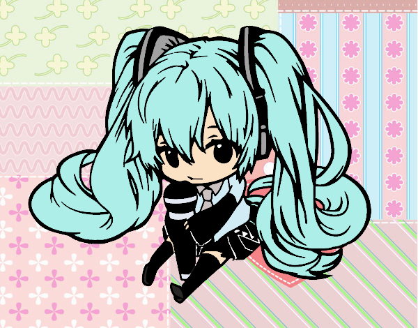 Miku Chibi vocaloid