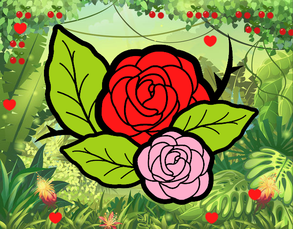 Dos rosas