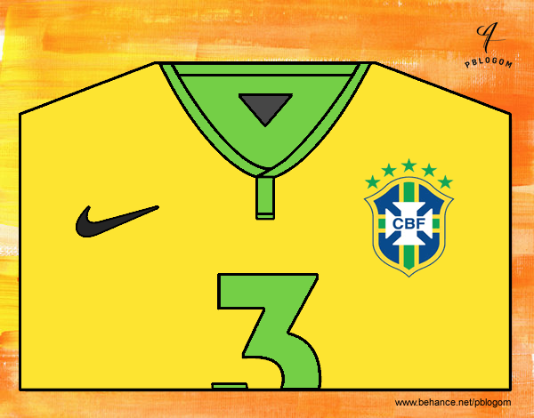 camiseta Brasil 2014