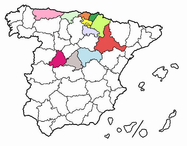 Las provincias de España