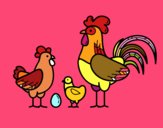 Familia gallina