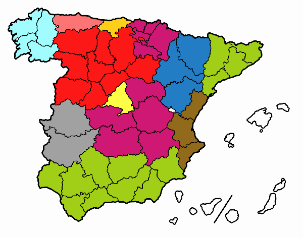 Las provincias de España