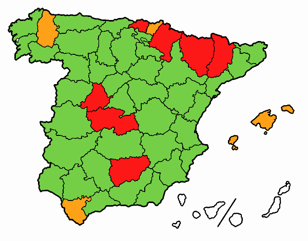 Las provincias de España