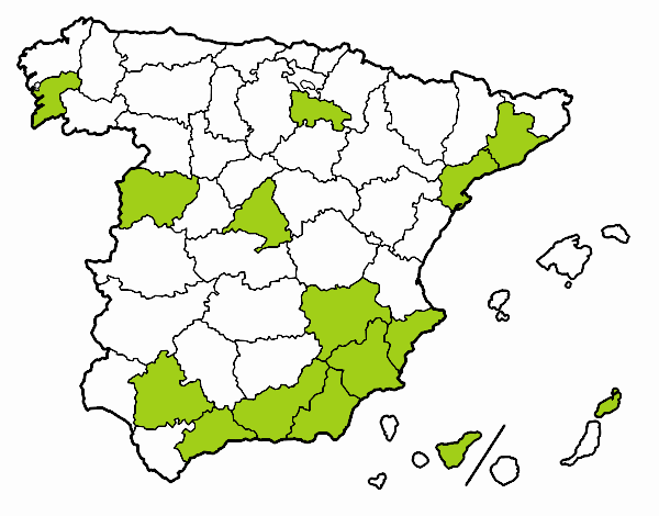 Las provincias de España