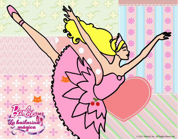 Barbie en cuarto arabesque