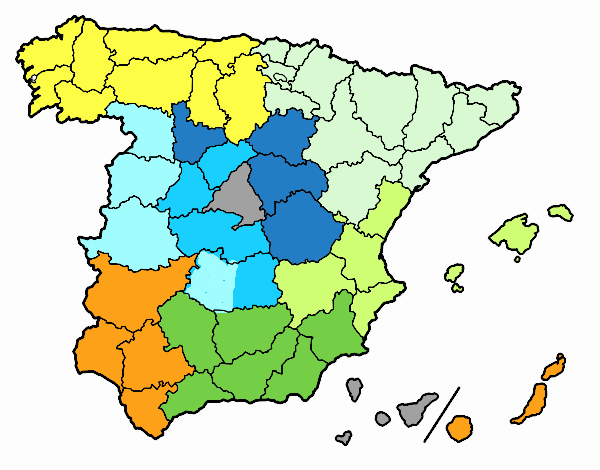 Las provincias de España