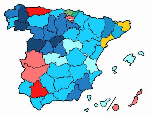 Las provincias de España