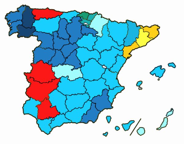 Las provincias de España