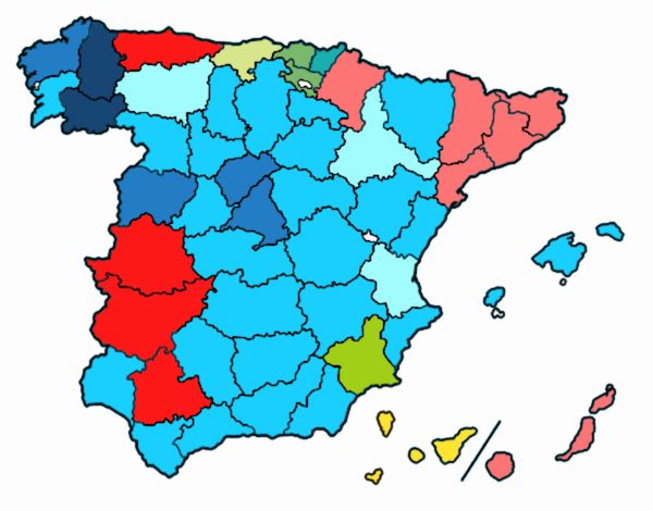 Las provincias de España