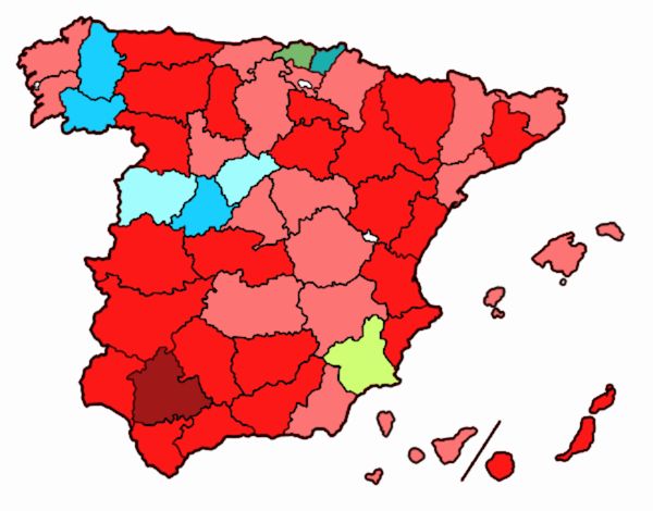 Las provincias de España