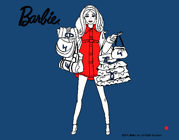 Barbie de compras