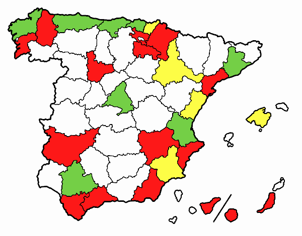 Las provincias de España