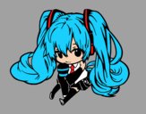 Miku Chibi vocaloid