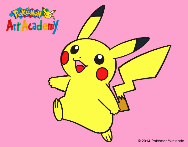 Pikachu en Pokémon Art Academy