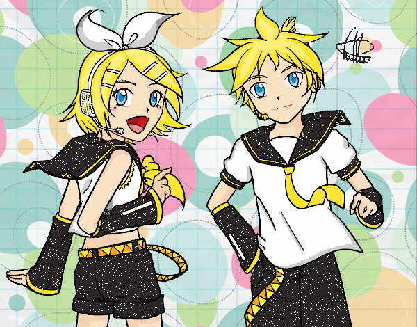 Rin and Len Kagamine _NK