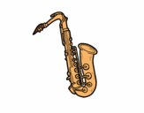 Un saxofón tenor
