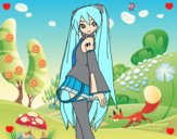 Hatsune Miku vocaloid