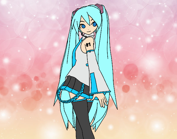 Hatsune Miku vocaloid