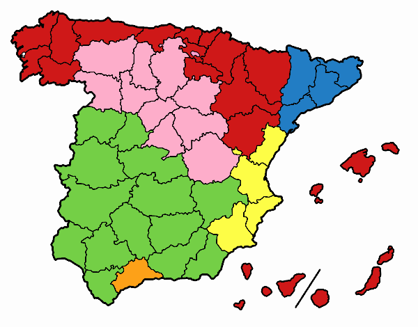 Las provincias de España