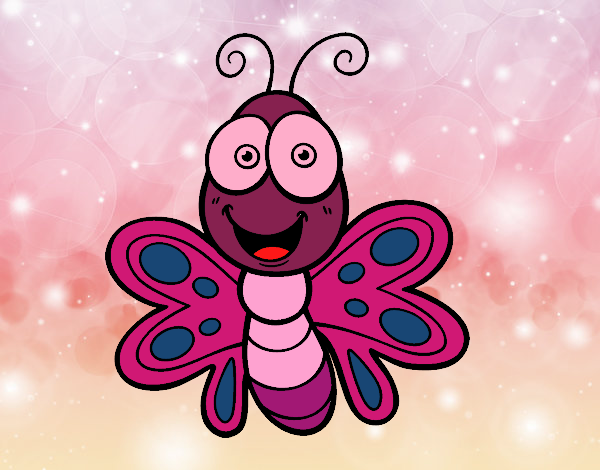 Mariposa sonriente