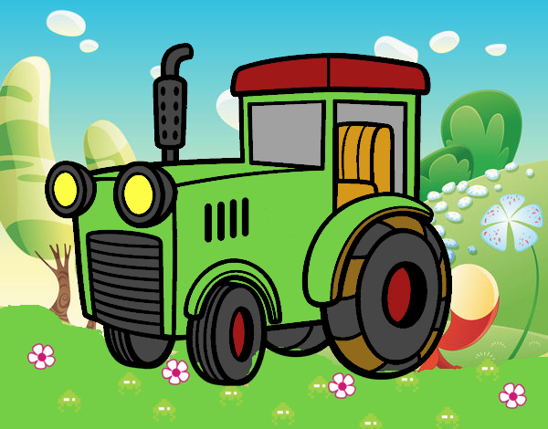 Un tractor