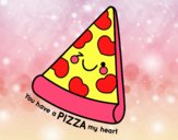 You have a pizza my heart