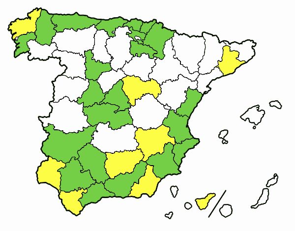 Las provincias de España