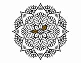 Mandala flor de primavera