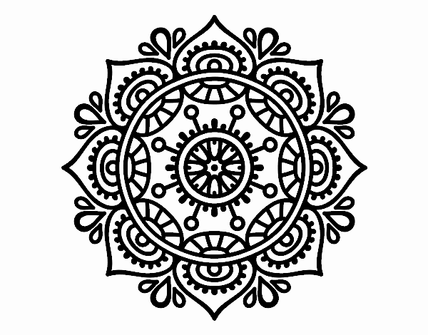 Mandala para relajarse