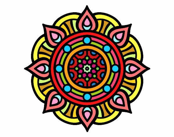 Mandala colorines