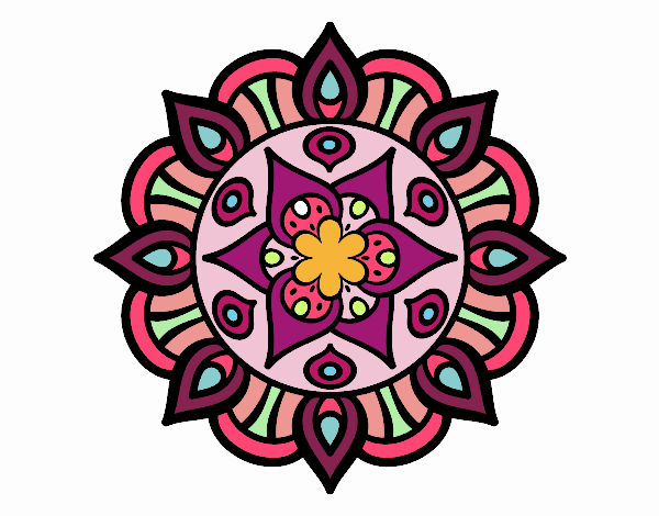 Mandala vida vegetal