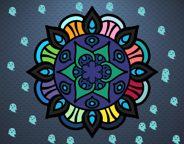 Mandala vida vegetal