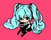 Miku Chibi vocaloid